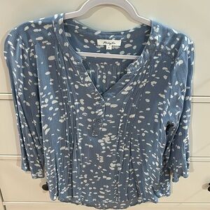 Monday Fun Stitchfix Blouse Size Small